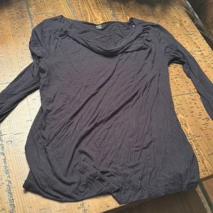 Semi cowl neck top